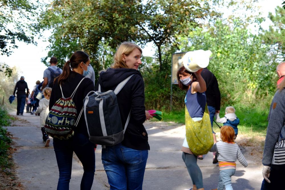 Küstenputztag 2020 Zur Müllsammlung